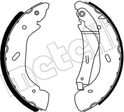 METELLI 53-0134 комплект тормозных колодок на LDV MAXUS автобус