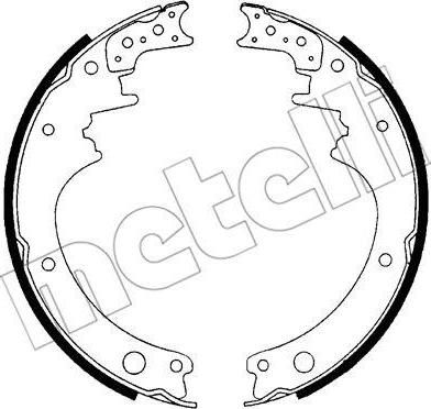 METELLI 53-0275 комплект тормозных колодок на NISSAN CABSTAR