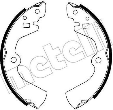 METELLI 53-0277 комплект тормозных колодок на NISSAN PRAIRIE (M10, NM10)