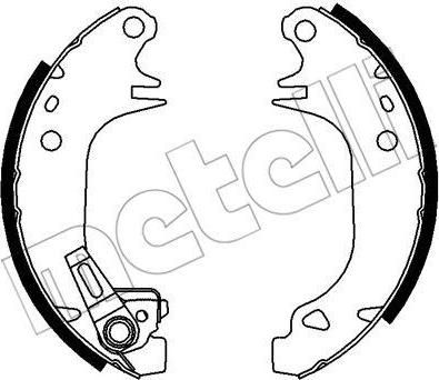 METELLI 53-0320Y комплект тормозных колодок на PEUGEOT 205 II (20A/C)