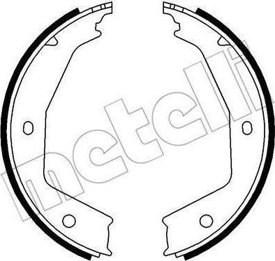 METELLI 53-0331 комплект тормозных колодок, стояночная тормозная с на FIAT ULYSSE (220)