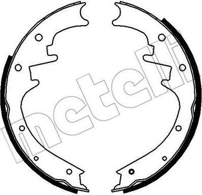 METELLI 53-0352 комплект тормозных колодок на JEEP GRAND CHEROKEE I (ZJ)