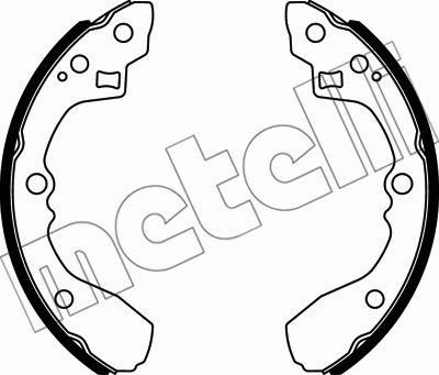 METELLI 53-0506 комплект тормозных колодок на KIA RIO универсал (DC)