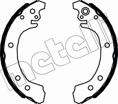 METELLI 53-0523 комплект тормозных колодок на TOYOTA COROLLA (CDE12_, ZZE12_, NDE12_, ZDE12_)