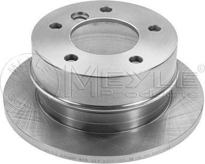 MEYLE Торм.диск зад.[258х12] 5 отв. (015 523 2075)