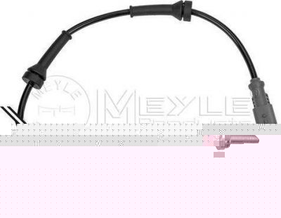 Meyle 11-14 800 0012 датчик, частота вращения колеса на PEUGEOT 208