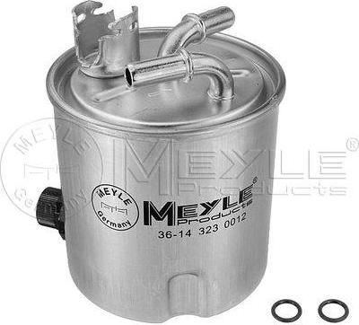 MEYLE Фильтр топливный NISSAN QASHQAI/X-TRAIL 07- (36143230012)