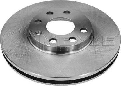 Meyle 615 521 0009 тормозной диск на OPEL ASTRA G универсал (F35_)