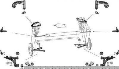 Meyle WG0052000 рулевое управление на MERCEDES-BENZ C-CLASS (W202)