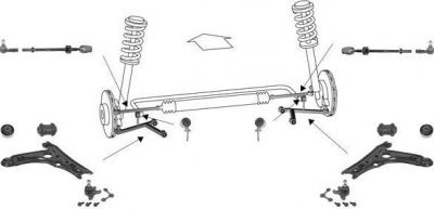 Meyle WG0339800 рулевое управление на VW LUPO (6X1, 6E1)