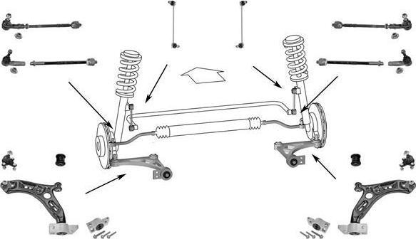Meyle WG0848600 рулевое управление на SKODA YETI (5L)