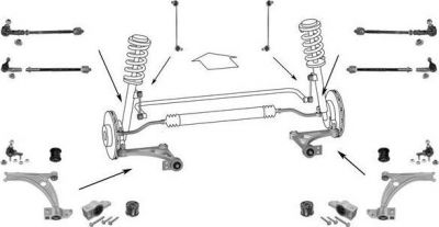 Meyle WG0900400 подвеска колеса на VW PASSAT Variant (365)