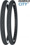 Покрышка MICHELIN DIABOLO CITY GW 32-540 (24X1 3/8X1 1/4) треккинг Цвет - черно-белый