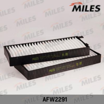 MILES AFW2291 Фильтр салона SSANGYONG ACTYON/KYRON 05- (упак.2шт.) AFW2291