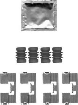 MINTEX MBA1818 комплектующие, колодки дискового тормоза на OPEL ZAFIRA TOURER C (P12)