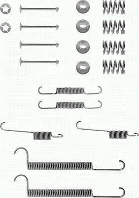 MINTEX MBA630 комплектующие, тормозная колодка на OPEL KADETT E фургон (37_, 47_)