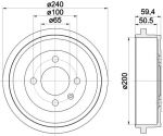 MINTEX MBD302 тормозной барабан на VW POLO CLASSIC (6KV2)