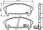 MINTEX MDB2347 комплект тормозных колодок, дисковый тормоз на ISUZU IMPULSE