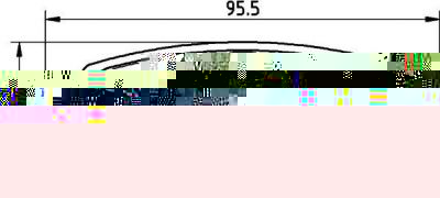 MINTEX MDB2596 комплект тормозных колодок, дисковый тормоз на TOYOTA COROLLA (CDE12_, ZZE12_, NDE12_, ZDE12_)