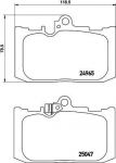 MINTEX MDB3083 комплект тормозных колодок, дисковый тормоз на LEXUS GS (GRL1_, GWL1_)