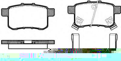 MINTEX MDB3238 комплект тормозных колодок, дисковый тормоз на PEUGEOT 407 (6D_)