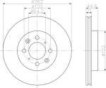 MINTEX MDC1023 тормозной диск на HONDA CIVIC VII седан (ES)