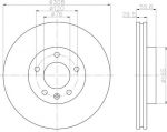 MINTEX MDC1704 тормозной диск на VW MULTIVAN V (7HM, 7HN, 7HF, 7EF, 7EM, 7EN)