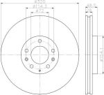 MINTEX MDC2359 тормозной диск на MAZDA CX-7 (ER)
