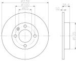 MINTEX MDC247 тормозной диск на VW POLO CLASSIC (6KV2)