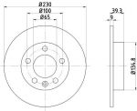 MINTEX MDC980 тормозной диск на SKODA OCTAVIA (1U2)