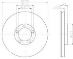 MINTEX MDC997 тормозной диск на FORD TRANSIT c бортовой платформой/ходовая часть (E_ _)