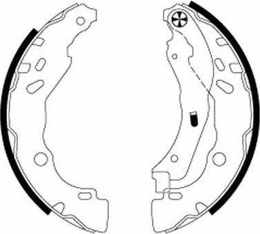 MINTEX MFR691 комплект тормозных колодок на NISSAN NOTE (E12)