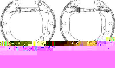 MINTEX MSP141 комплект тормозных колодок на PEUGEOT 406 Break (8E/F)