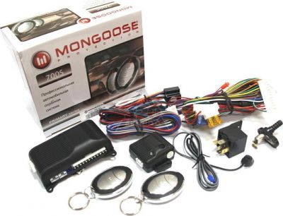 Сигнализация MONGOOSE 700S, силовые выходы