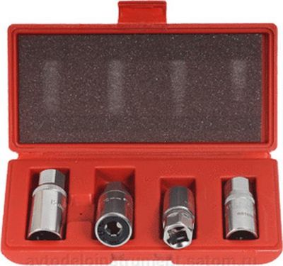 набор шпильковертов эксцентриковых 4пр.(6,8,10,12mm) АвтоDело Professional 40410