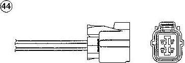 NGK 0277 Кислородный датчик (Zirconium) 0277 OZA333-H19