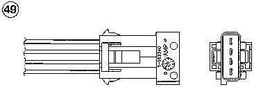 NGK 0298 лямбда-зонд на PEUGEOT 306 (7B, N3, N5)