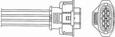 NGK 0379 лямбда-зонд на OPEL CORSA C фургон (F08, W5L)