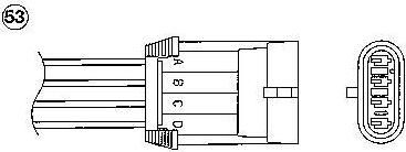 NGK 0442 Лямбда-зонд OTA7L-3C3 OPEL OTA7L-3C3