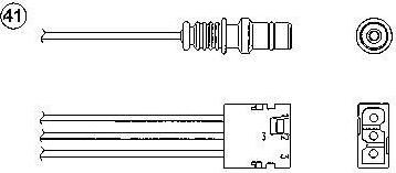 NGK 0444 лямбда-зонд на MERCEDES-BENZ S-CLASS (W140)