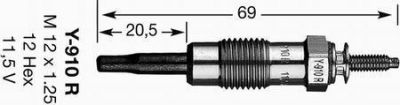 NGK 4751 свеча накаливания на FORD FIESTA фургон (FVD)