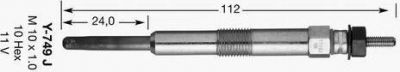 NGK 5013 Свеча накала Y-749J