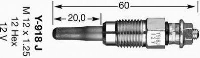 NGK 6285 Свеча накаливания AD VW короткая (N10213002)