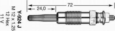 NGK 7906 Свеча накала D-Power 1 Y-924J