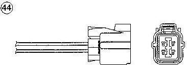 NGK 7951 Кислородный датчик (Zirconium) 7951 OZA668-EE12