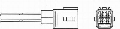 NGK 7970 Кислородный датчик (Zirconium) 7970 OZA669-EE10