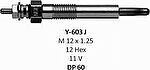 NGK 8838 DP-60_=Y-603J=312 003-SX [0100226188] !свеча накала Opel Astra/Vectra, Mazda 323 1.5-1.7D/TD 85-00