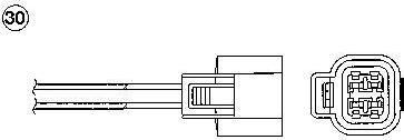 NGK 90401 лямбда-зонд на HYUNDAI GETZ (TB)