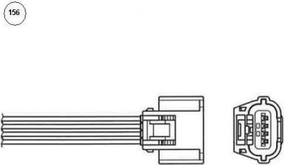 NGK 92653 92653_лямбда-зонд! L=371mm Nissan Juke1.6 16V 10>