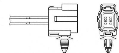NGK 92835 лямбда-зонд на MAZDA 626 V Hatchback (GF)